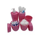 Ver imagem 3 de Kit de banheiro com bandeja 5 peças