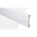 Ver imagem 2 de Kit Rodapé de Poliestireno 30 Barras Frisadas de 11CMX2,44m Rende 73,2 Metros MF11 Gart Branco Nmc Pisos