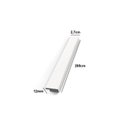 Ver imagem 2 de Arremate Alizar Ripado Superior 285cm x 4,2cm x 12cm Branco Ruffino