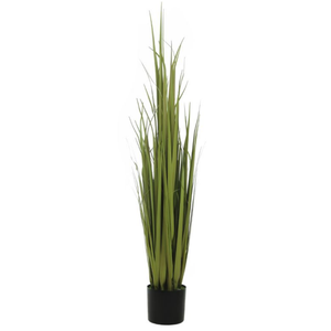Planta Artificial Folhagem Grass C/print X118 Verde 1,19cm