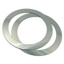 Ver imagem 1 de Arruela Calço M36 Encosto Din 988 Zinco Branco - 50un