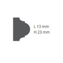 Ver imagem 4 de Kit c/30 Barras Rodameio de Poliestireno 13MMX200CMX2,3CMM3 Gart 60m Branco Nmc Pisos