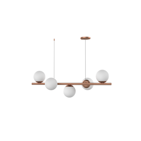 Pendente Lustre Luminária Semi Espiral