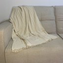 Ver imagem 2 de Manta para Sofá Panamá 100% Algodão Têxtil São João São João