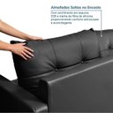 Ver imagem 7 de Sofá 2 Lugares 180cm Soul CabeCasa MadeiraOriginals Preto