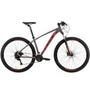 Ver imagem 3 de Bicicleta 29 Oggi BW 7.0 Shimano Alivio 18v 2022 - cinza/vermelho - 19