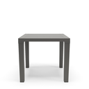 Ver imagem 1 de Mesa Multiuso Quadrada Plástica Niala Plaxmetal Basalto Cinza Grafite