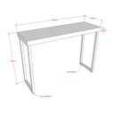 Ver imagem 4 de Trio De Mesas Expositoras Para Loja MDF Comac - Branco