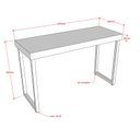 Ver imagem 3 de Trio De Mesas Expositoras Para Loja MDF Comac - Branco