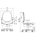 Ver imagem 6 de Cadeira Internauta para Escritório/home Office 100% Nacional