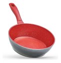 Ver imagem 3 de Jogo 3 Frigideira Polishop Flavorstone Day By Day 28cm Vermelho