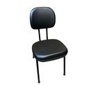 Ver imagem 3 de Kit 2 Cadeiras Secretária Fixa Courvin 4 Pés Palitos 100% Nacional