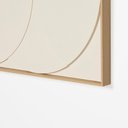 Ver imagem 3 de Quadro Arte em Relevo com Moldura Ps Bamboo Natural 60 Cm X 60 Cm 17392s