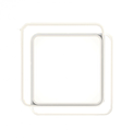Ver imagem 2 de Plafon Hoop Branco 58w 3000k