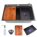 Ver imagem 7 de Cuba Gourmet Cozinha Aço Inox C Acessórios 45x68