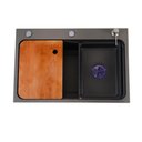 Ver imagem 6 de Cuba Gourmet Cozinha Aço Inox C Acessórios 45x68