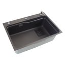 Ver imagem 1 de Cuba Gourmet Cozinha Aço Inox C Acessórios 45x68