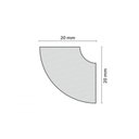 Ver imagem 3 de Kit 18m Linear Roda Teto D20 Perfil de Poliestireno Branco Homestar