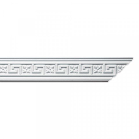 Kit 18m Linear Roda Teto Helena Perfil de Poliestireno Branco Homestar