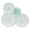 Aparelho de Jantar e Chá Estampa Donna Mandala 20 Peças - Biona 091085 - 1