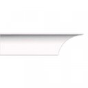 Ver imagem 1 de Kit 18m Linear Roda Teto Perfil de Poliestireno A10 Branco Homestar