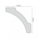 Ver imagem 2 de Kit 18M Linear Roda Teto Perfil de Poliestireno A10  