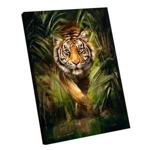 Quadro Tigre na Grama