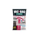 Ver imagem 1 de Kit de Saco a Vácuo Organizador 8 Médios 45x65cm Transparente Vac Bag Ordene + 2 Bomba de Ar