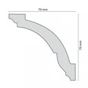 Ver imagem 2 de Kit 18M Linear Roda Teto Perfil de Poliestireno AS