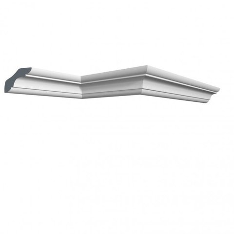 Kit 18m Linear Roda Teto Perfil de Poliestireno C70 Branco Homestar
