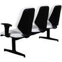 Ver imagem 4 de Cadeira Longarina para Escritório 3 Lugares Amor