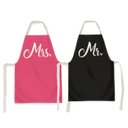 Ver imagem 1 de Avental para Casal Mr & Mrs - Kit com 2 Unidades - 66x80cm