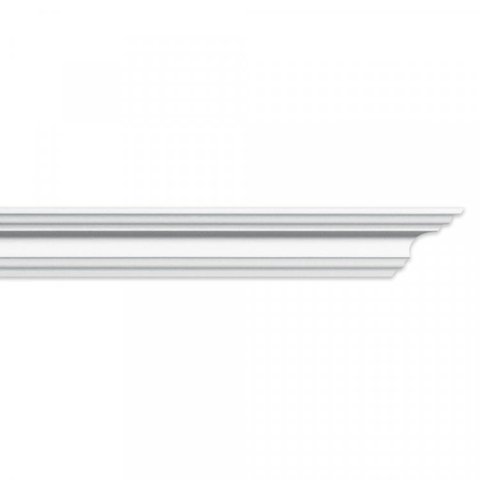 Kit 18m Linear Roda Teto Perfil de Poliestireno K35 Branco Homestar