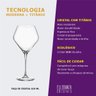 Taça de Cristal Bohemia para Vinho 610 Ml Loxia 2 Peças - 5