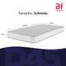 Colchão Solteirão Ortopédico de Espuma D45 a Vácuo 97x203cm Bf Colchões - 8