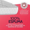 Ver imagem 4 de Colchão Solteirão Ortopédico de Espuma D45 a Vácuo 97x203cm Bf Colchões
