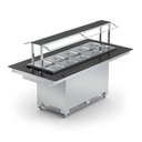 Ver imagem 1 de New Buffet Restaurante Central Quente 10 Cubas Nbrcq10 220v - Refrimate