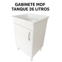 Ver imagem 1 de Tanque com Gabinete Mdf 46x84 Cm Pequeno 26 Litros Montado
