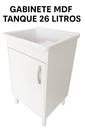 Ver imagem 1 de Tanque com Gabinete Mdf 46x84 Cm Pequeno 26 Litros Montado