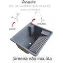 Ver imagem 3 de Tanque com Gabinete Mdf 46x84 Cm Pequeno 26 Litros Montado