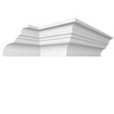 Ver imagem 1 de Kit com 3 Barras Roda Teto Perfil de Poliestireno Up237 Homestar 6m