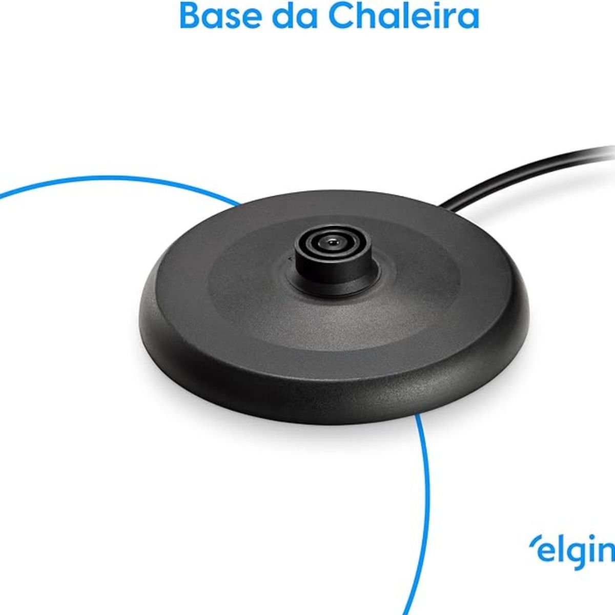 Chaleira Elétrica sem Fio em Inox Vermelha Elgin 1,8l 220v - 5