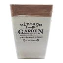 Ver imagem 1 de Kit 2 Mini Vasos de Planta Cachepot Estampados Decorados 16cm