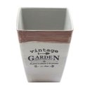 Ver imagem 3 de Kit 2 Mini Vasos de Planta Cachepot Estampados Decorados 16cm
