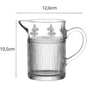 Ver imagem 3 de Kit 12 Leiteiras Cristal 290ml Pequenos Voadores L'Hermitage com Bico Pequena Leite Molhos Buffet