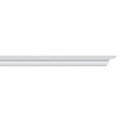 Kit 18m Linear Roda Teto Perfil de Poliestireno C30 Branco Homestar