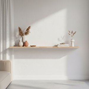 Painel de Madeira Natural Eucalipto 1,8x20x120 Cm para Balcões e Sapateiras ? Área Interna