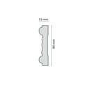 Ver imagem 2 de Kit 30M Linear Roda Maeio Hella Perfil De Poliestireno  