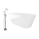 Ver imagem 1 de Kit Banheira de Imersão e Misturador Monocomando - Nab0002-c + Tab0028-c