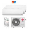 Ar Condicionado Multi Tri Split Lg 24000 Btu 3x9000 Quente e Frio 220v - 2